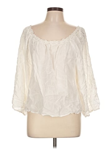 Leifsdottir 3/4 Sleeve Blouse (view 1)