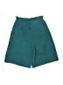 Capezio 100% Leather Solid Teal Shorts Size 5 - photo 2