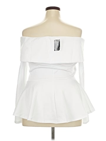 Ashley Stewart Long Sleeve Blouse (view 2)