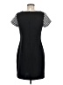 Perceptions Houndstooth Black Casual Dress Size 8 - photo 2