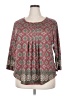 Ofeefan Gray 3/4 Sleeve Blouse Size XXL - photo 1