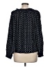 Faherty Black Long Sleeve Blouse Size M - photo 2