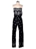 Abbeline 100% Rayon Paisley Black Jumpsuit Size S - photo 1
