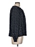 Faherty Black Long Sleeve Blouse Size M - photo 4