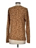 Style&Co Animal Print Brown Long Sleeve Top Size S - photo 2