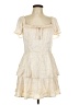 Francesca's Ivory Cocktail Dress Size L - photo 1