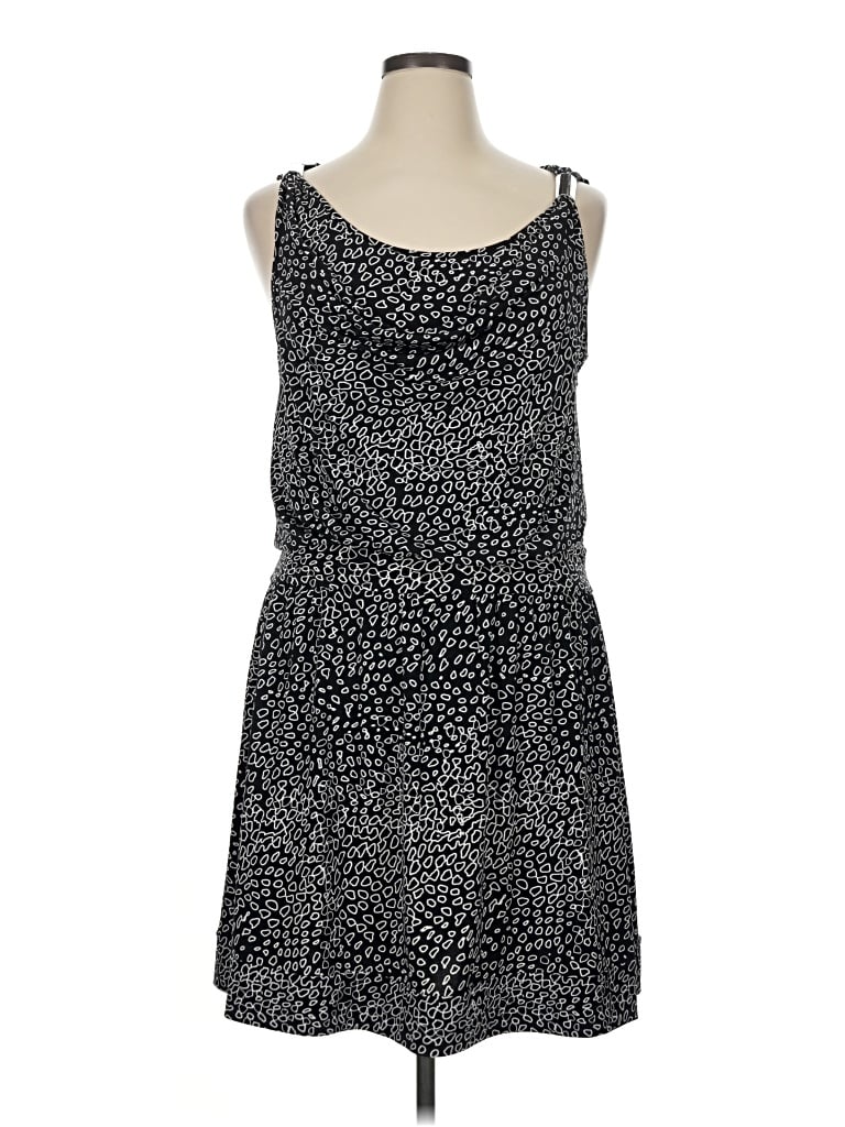 Pre-owned Chaus Casual Dress In Gray