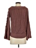 Polly & Esther Brown Long Sleeve Top Size S - photo 2