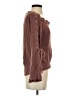 Polly & Esther Brown Long Sleeve Top Size S - photo 4