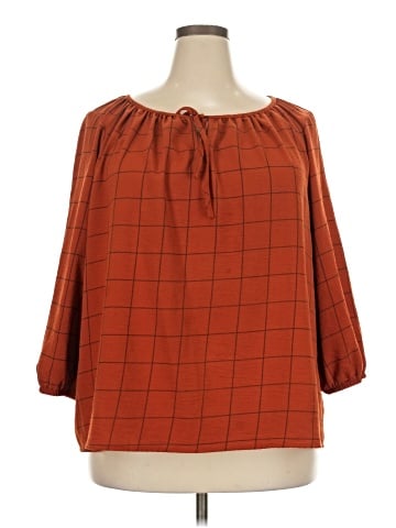 Olivia & Martin 3/4 Sleeve Blouse (view 1)