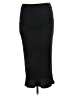 Old Navy Solid Black Formal Skirt Size M - photo 1