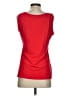 Peter Nygard Red Sleeveless T-Shirt Size S - photo 2