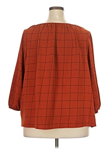 Olivia & Martin 3/4 Sleeve Blouse (view 2)