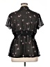 Torrid 100% Polyester Black Short Sleeve Blouse Size 1X Plus (1) - photo 2