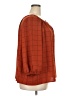 Olivia & Martin 100% Polyester Orange 3/4 Sleeve Blouse Size 3X - photo 4