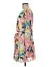Flying Tomato 100% Polyester Print Orange Casual Dress Size M - photo 5