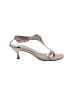 Donald J Pliner Silver Sandals Size 7 1/2 - photo 1