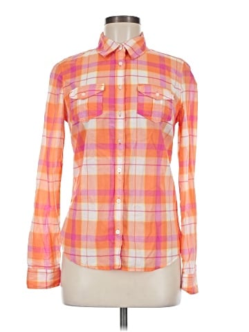 Aeropostale Long Sleeve Button-Down Shirt (view 1)