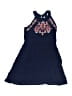 Beautees 100% Rayon Blue Dress Size 12 - photo 1