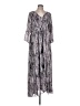 Torrid Print Multi Color Silver Casual Dress Size Lg Plus (0) - photo 1