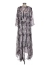 Torrid Print Multi Color Silver Casual Dress Size Lg Plus (0) - photo 2