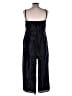 Hutch 100% Polyester Metallic Black Jumpsuit Size L - photo 2
