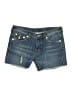 True Religion Blue Denim Shorts Size 30 waist - photo 1