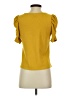 W5 Yellow Short Sleeve Top Size S - photo 2