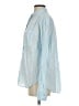 Cali by Cali Dreaming Color Block Blue Long Sleeve Button-Down Shirt Size S - photo 5