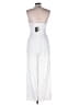 Le Lis Metallic White Jumpsuit Size L - photo 2