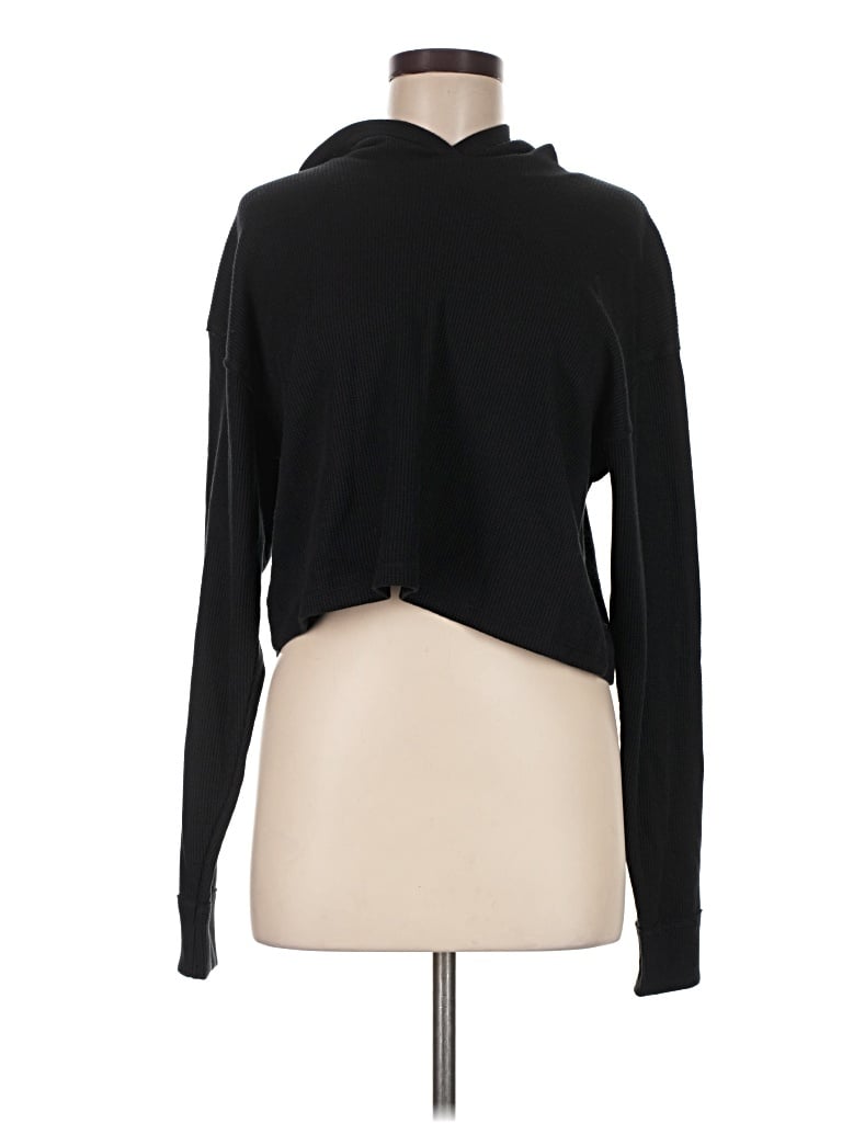 Pre-owned Hollister Turtleneck Sweater In Black