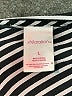 Xhilaration Stripes Black Short Sleeve Blouse Size L - photo 7