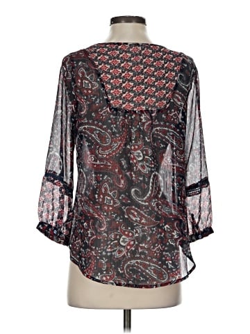 Girl Krazy 3/4 Sleeve Blouse (view 2)