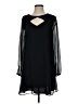 BCBGeneration Solid Black Cocktail Dress Size S - photo 1