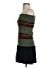 Maje 100% Polyester Stripes Green Cocktail Dress Size 2 - photo 5