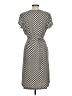 Elementz Houndstooth Black Casual Dress Size L - photo 2