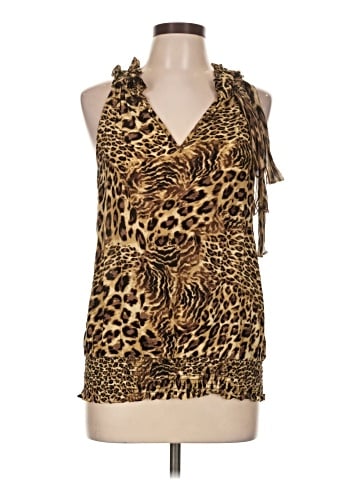 Karen Kane Sleeveless Silk Top (view 1)