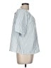 Levi's Blue Short Sleeve Blouse Size M - photo 4