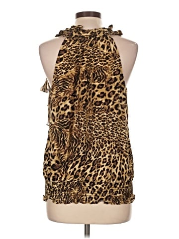 Karen Kane Sleeveless Silk Top (view 2)