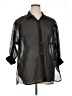 Old Navy 100% Polyester Black 3/4 Sleeve Blouse Size XL - photo 1