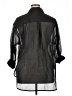 Old Navy 100% Polyester Black 3/4 Sleeve Blouse Size XL - photo 2