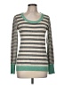 Olive and Oak Stripes Green Pullover Sweater Size M - photo 1
