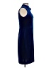 Calvin Klein Solid Blue Cocktail Dress Size 4 - photo 4