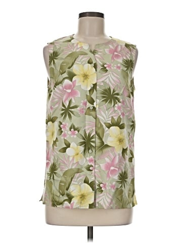 Pendleton Sleeveless Silk Top (view 1)