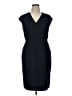 Ann Taylor Solid Black Cocktail Dress Size 14 - photo 1
