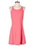 Athleta Solid Pink Orange Casual Dress Size S - photo 1