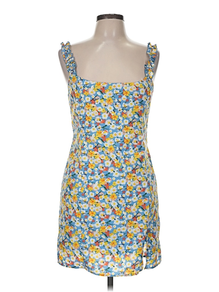 Pre-owned Forever 21 Cocktail Dress In Yellow