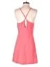 Athleta Solid Pink Orange Casual Dress Size S - photo 2