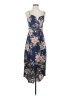Lulus 100% Polyester Floral Blue Casual Dress Size S - photo 1