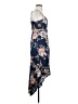 Lulus 100% Polyester Floral Blue Casual Dress Size S - photo 4
